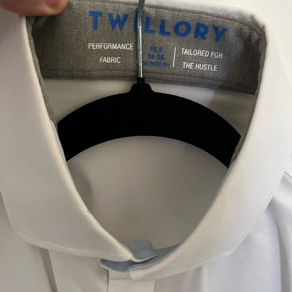 Men's White Performance Shirt